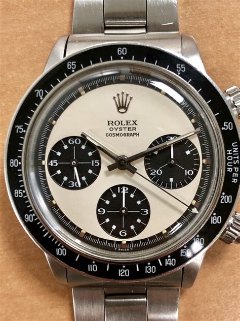 rolex daytona panda paul newman.